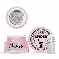 Moyra Spider Gel 04 Srebrny 5g