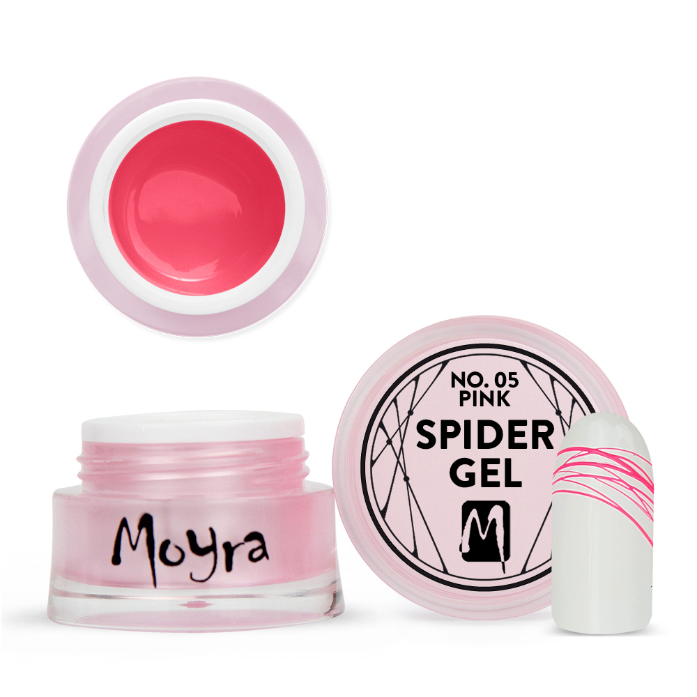 Moyra Spider gel 05 pink 5 g