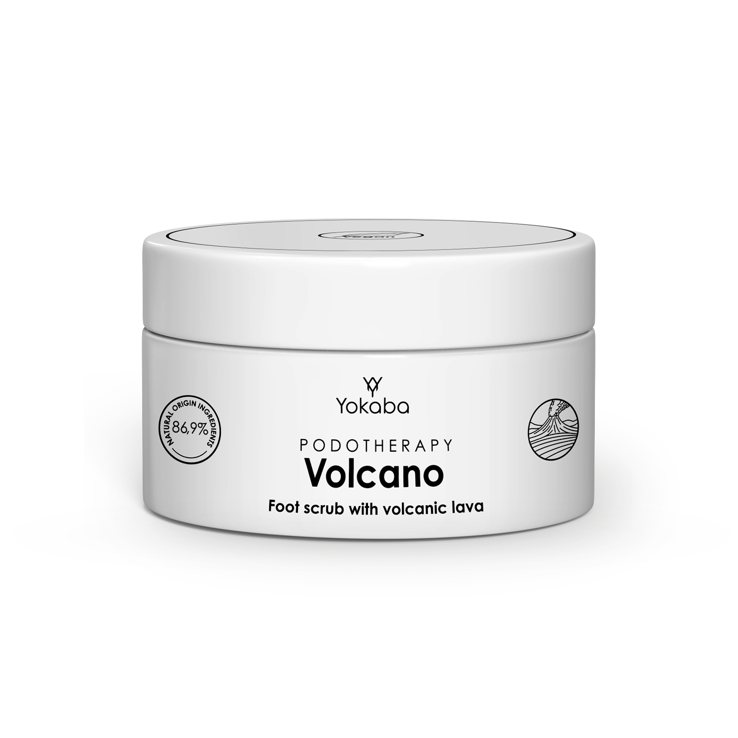Volcano peeling do stóp z lawą wulkaniczną Podotherapy Yokaba 300 ml