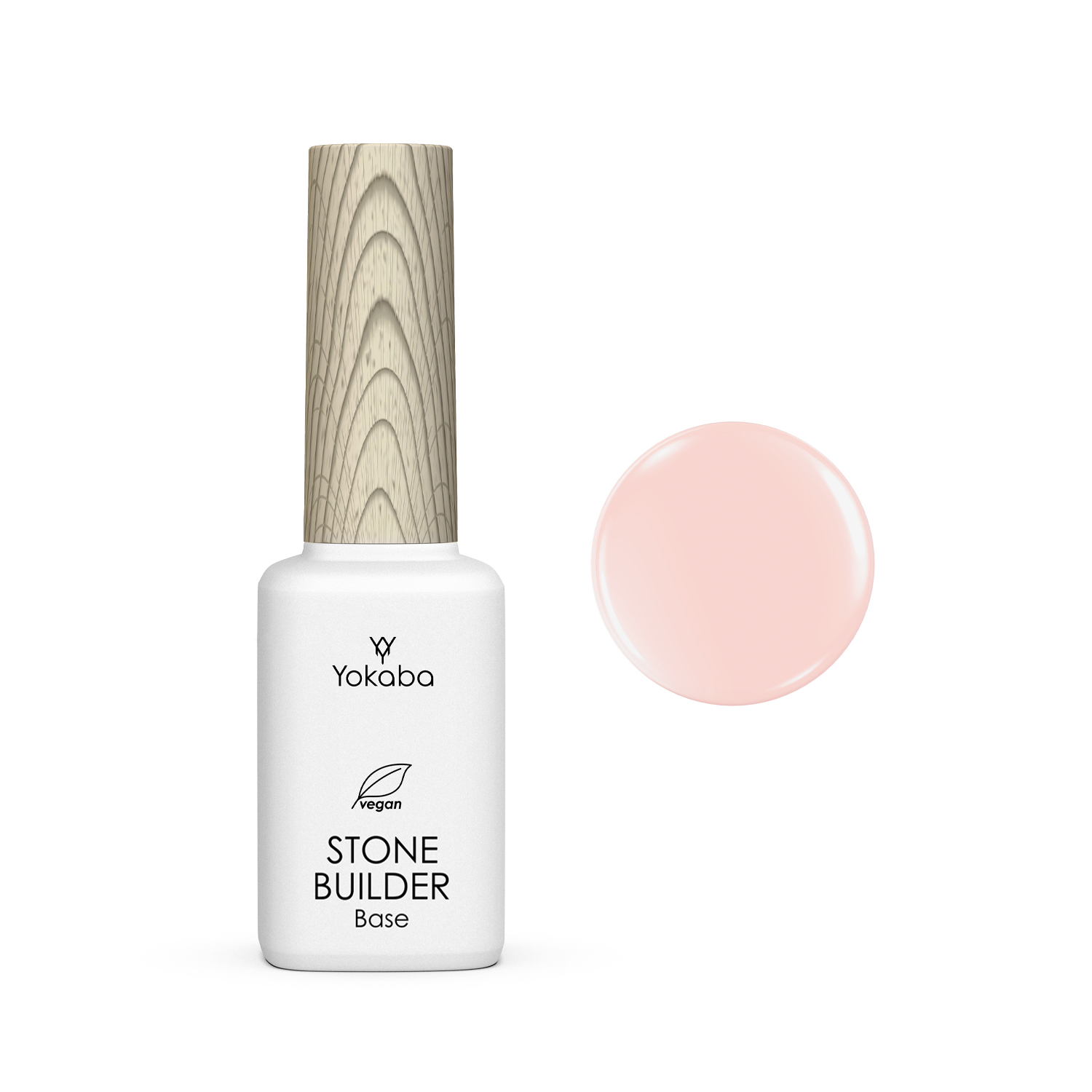 Baza hybrydowa 04 PINK STONE BUILDER BASE COAT UV/LED 12 ML