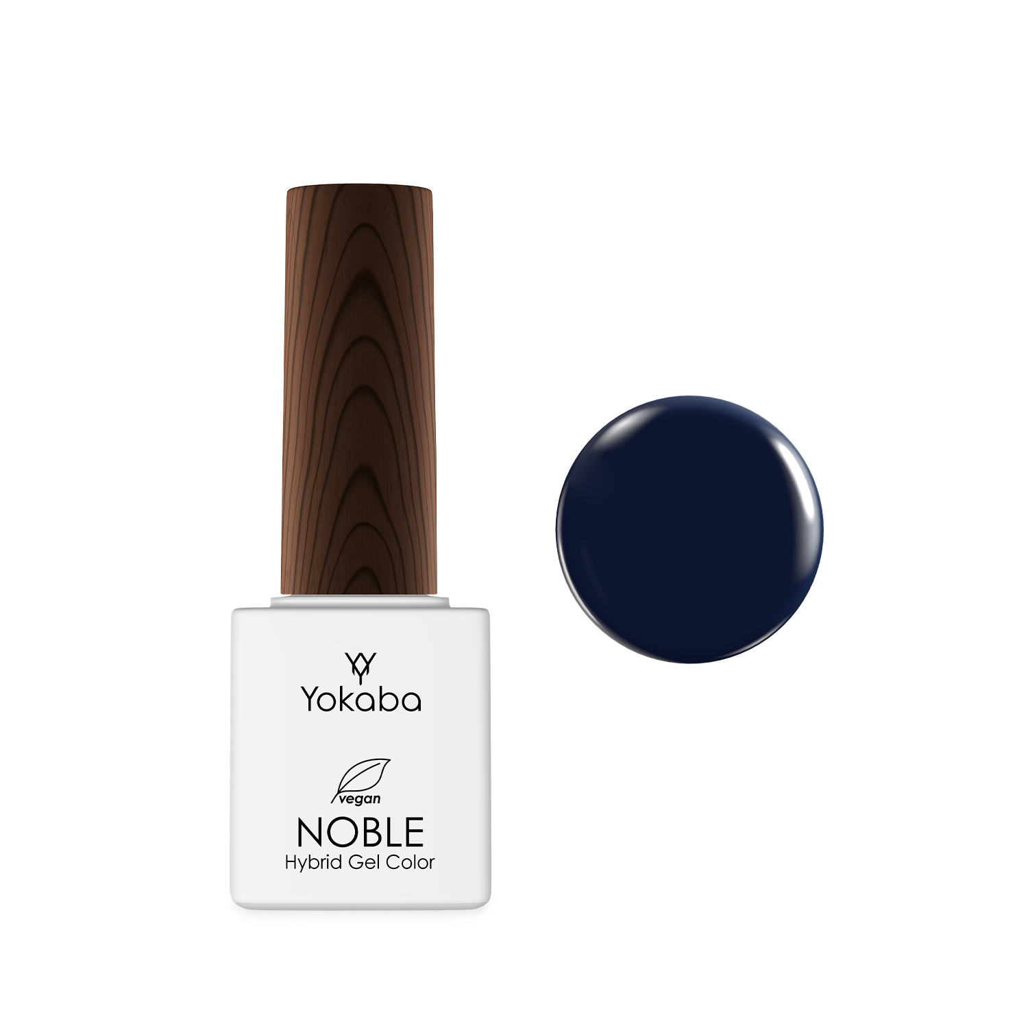61 Dark Denim - lakier hybrydowy NOBLE HYBRID GEL COLOR COAT UV/LED 7 ml