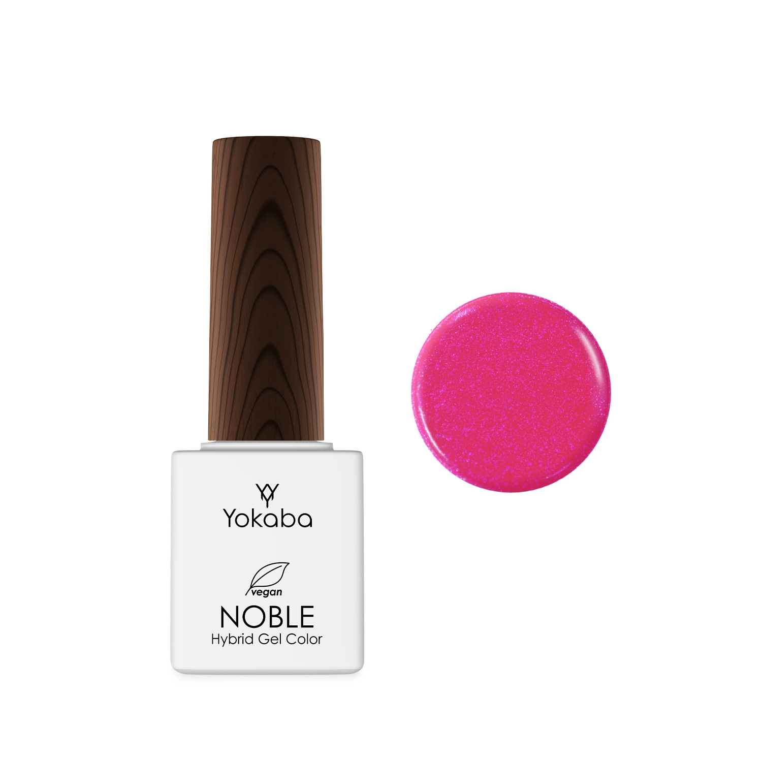 79 Viva Magenta Shine - lakier hybrydowy NOBLE HYBRID GEL COLOR COAT UV/LED 7 ml