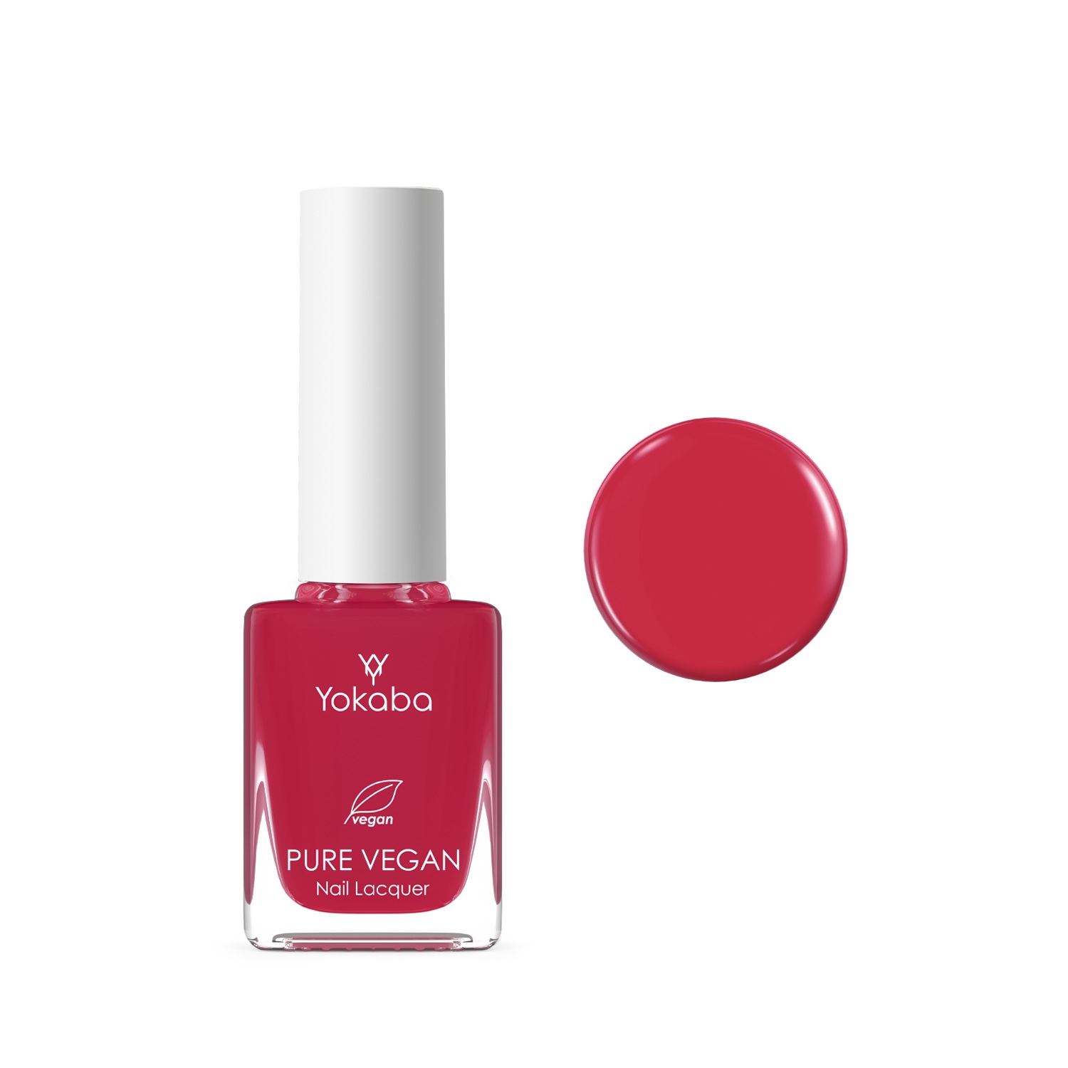 69 Magenta lakier klasyczny PURE VEGAN NAIL LACQUER 10 ML
