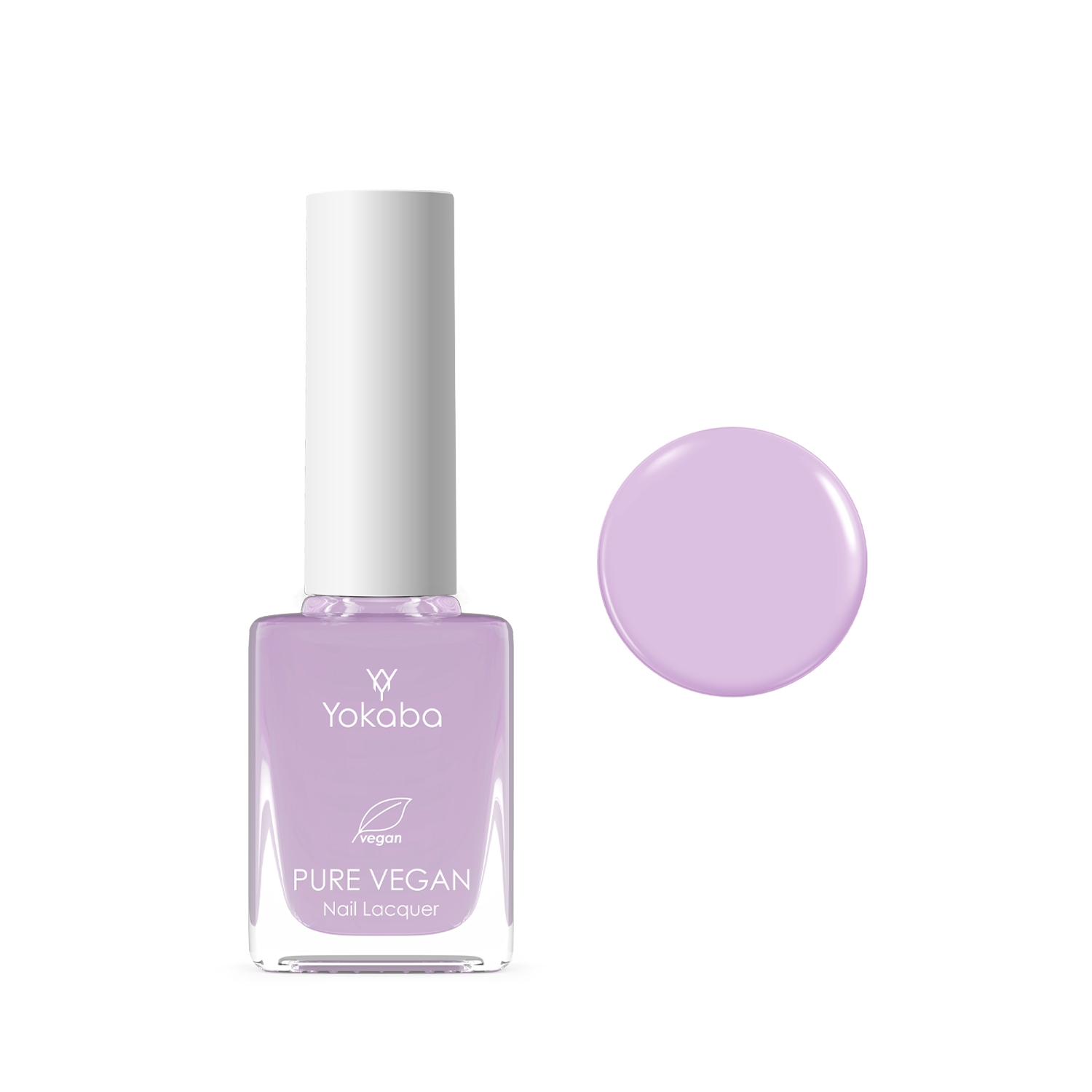 80 Lilac lakier klasyczny PURE VEGAN NAIL LACQUER 10 ml