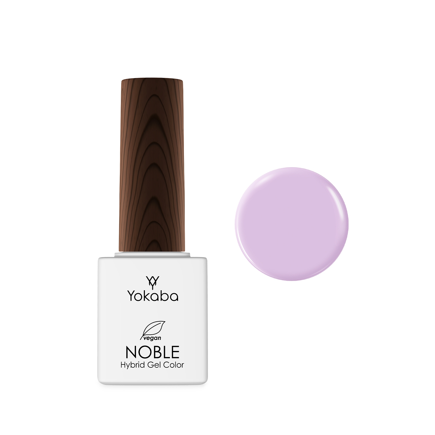 80 Lilac - lakier hybrydowy NOBLE HYBRID GEL COLOR COAT UV/LED 7 ml