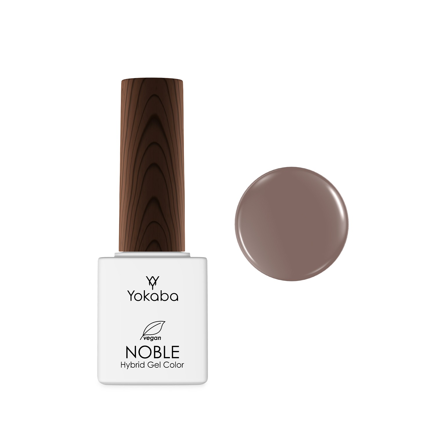 10 Caramel Latte - lakier hybrydowy NOBLE HYBRID GEL COLOR COAT UV/LED 7 ml