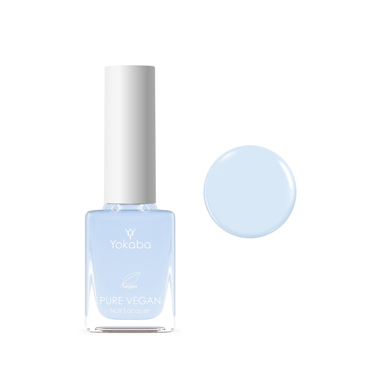 89 Baby Blue lakier klasyczny PURE VEGAN NAIL LACQUER 10 ML