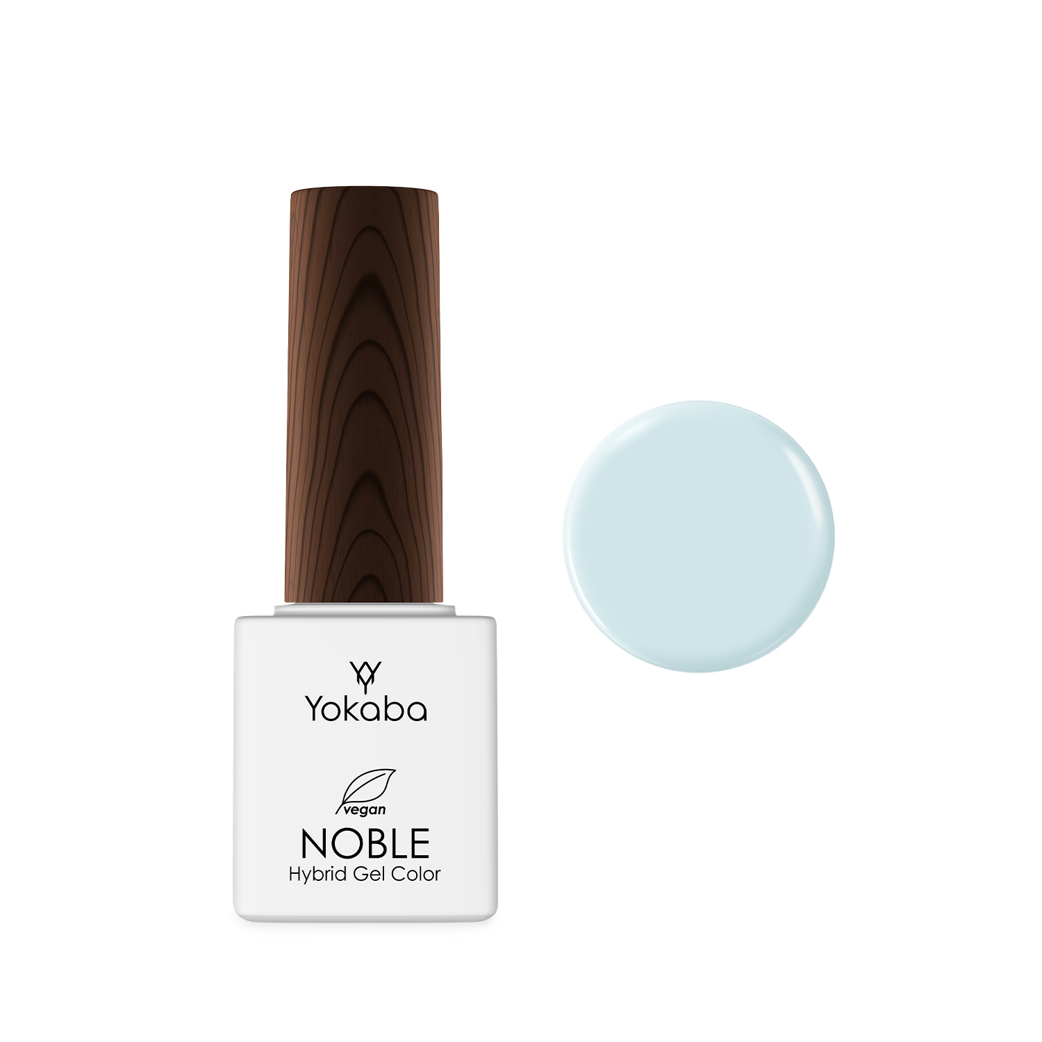 89 Baby Blue - lakier hybrydowy NOBLE HYBRID GEL COLOR COAT UV/LED 7 ml