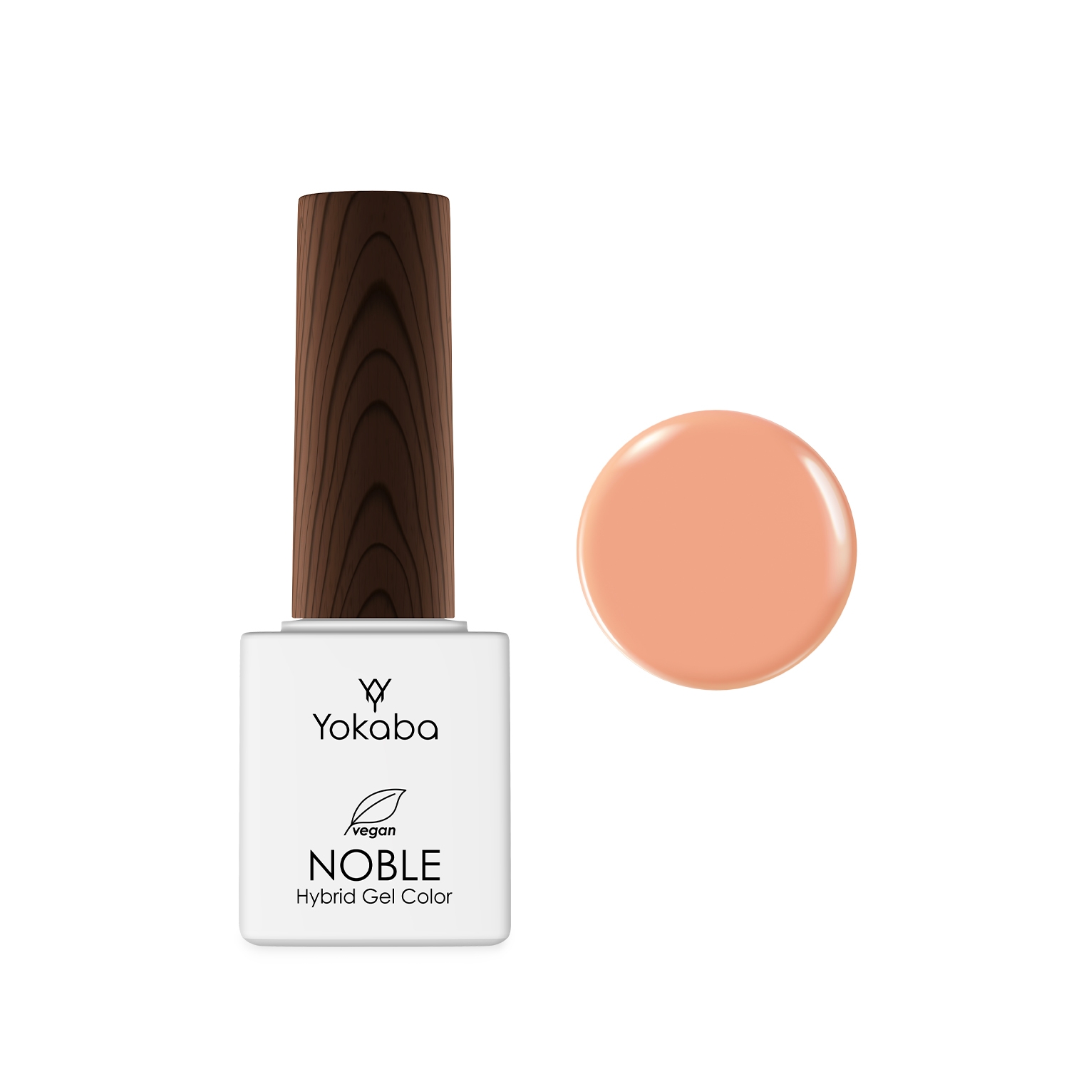 91 Sunrise - lakier hybrydowy NOBLE HYBRID GEL COLOR COAT UV/LED 7 ml