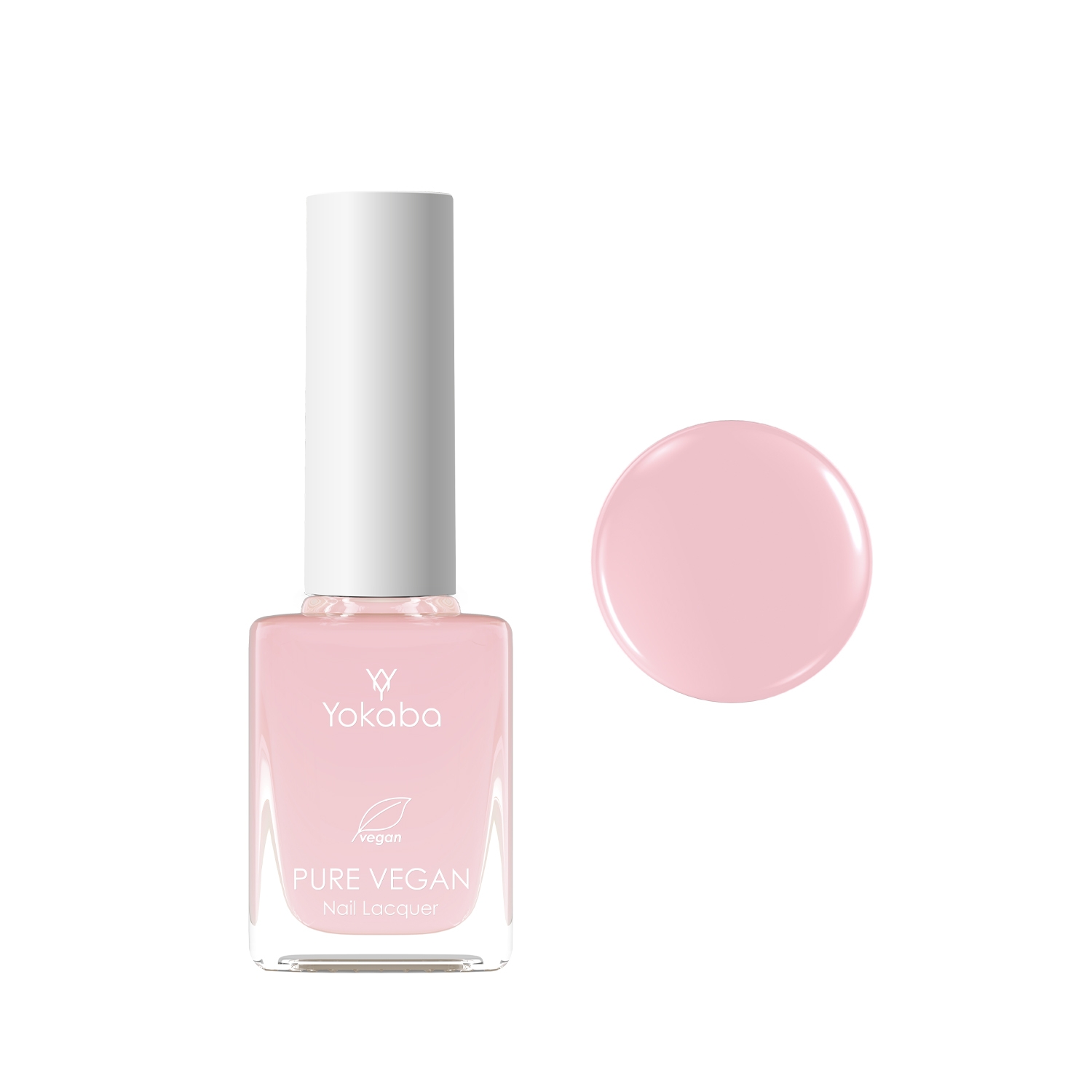 14 Strawberry Yogurt lakier klasyczny PURE VEGAN NAIL LACQUER 10 ML