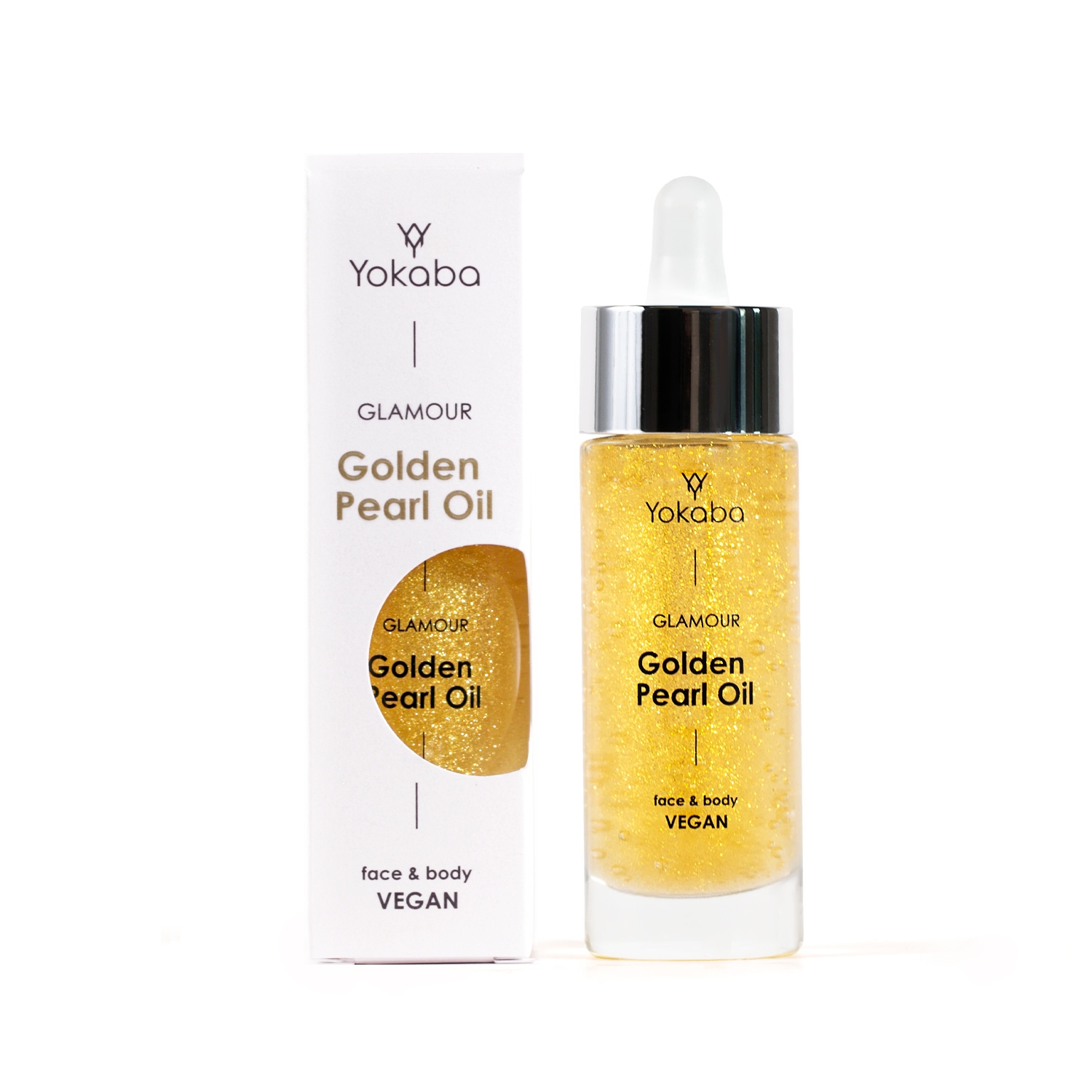 Glamour Golden Pearl Oil Face&Body Vegan Yokaba 30 ml