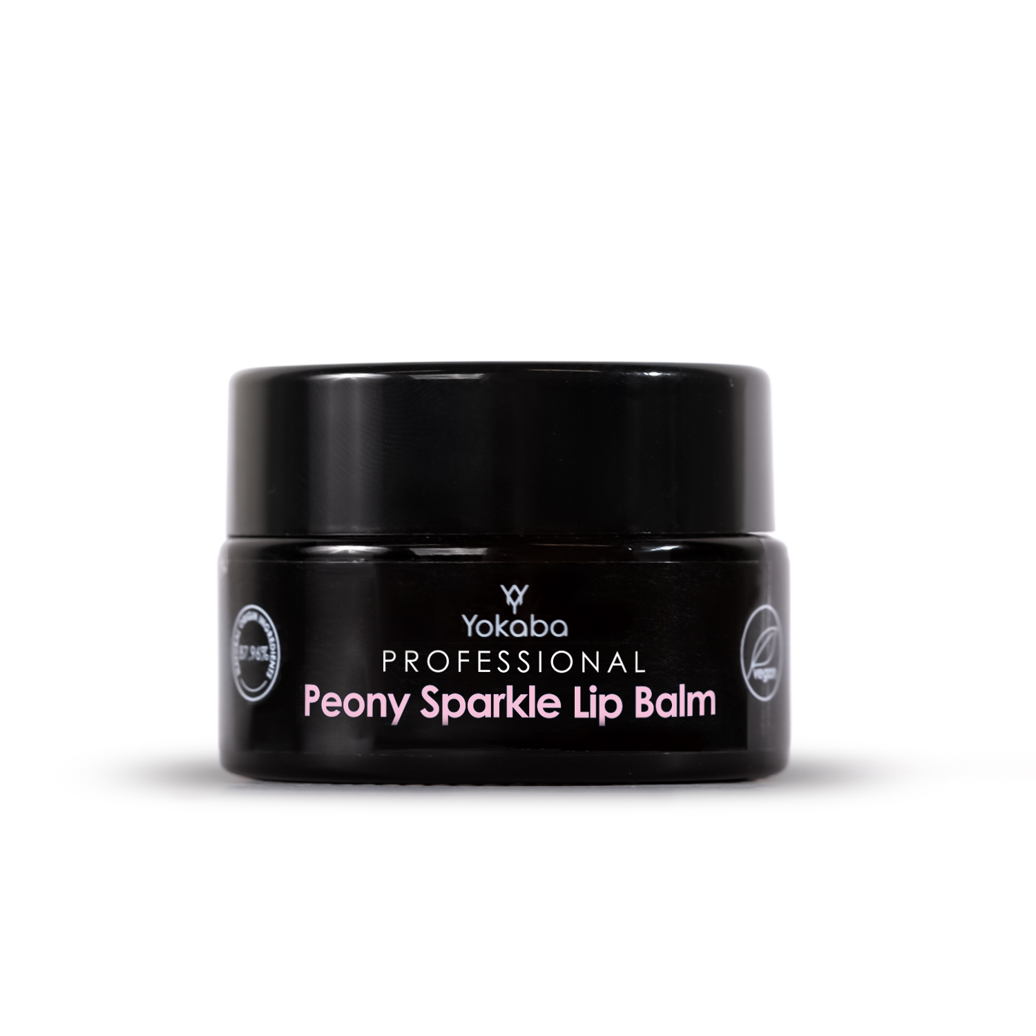 Peony Sparkle Lip Balm Professional Vegan Yokaba 15 ml