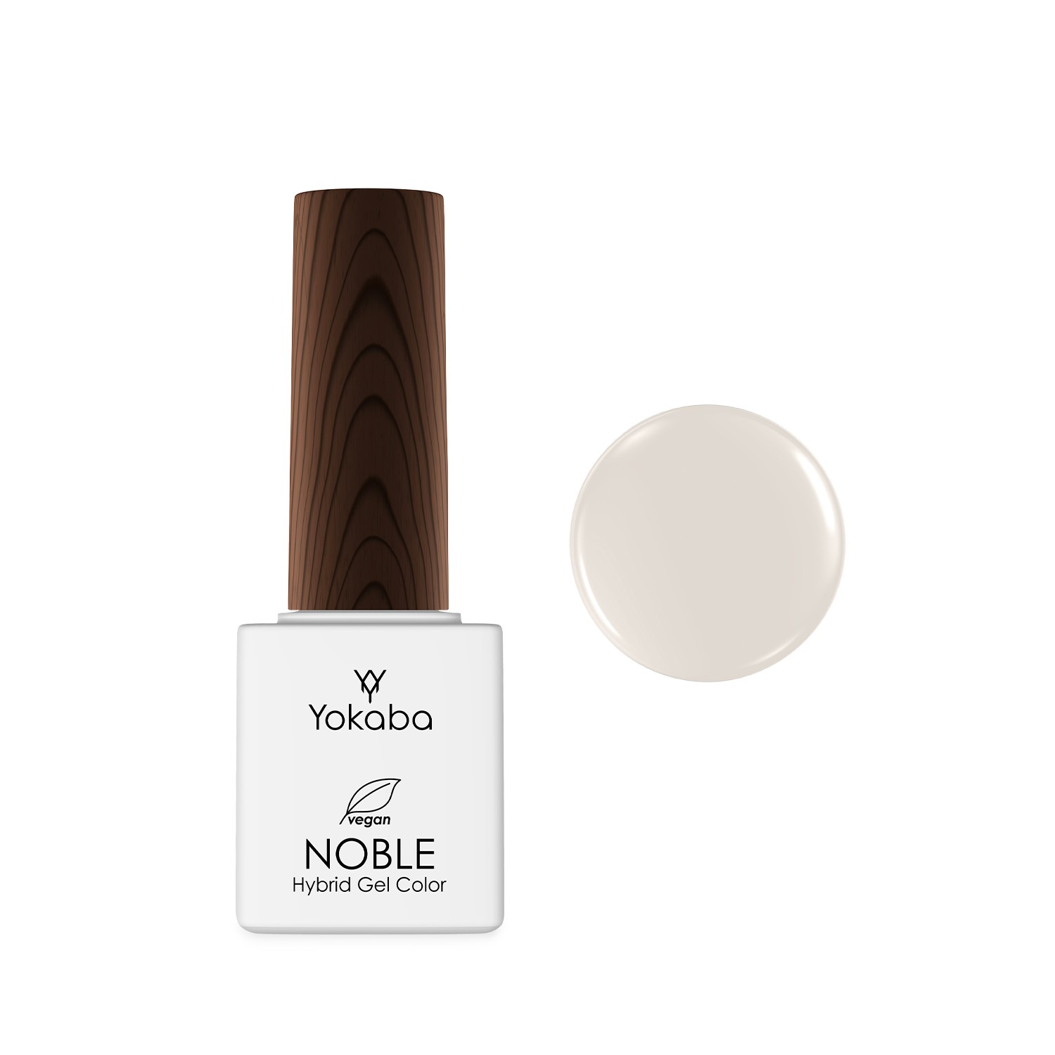 06 Light Beige - lakier hybrydowy NOBLE HYBRID GEL COLOR COAT UV/LED 7ML