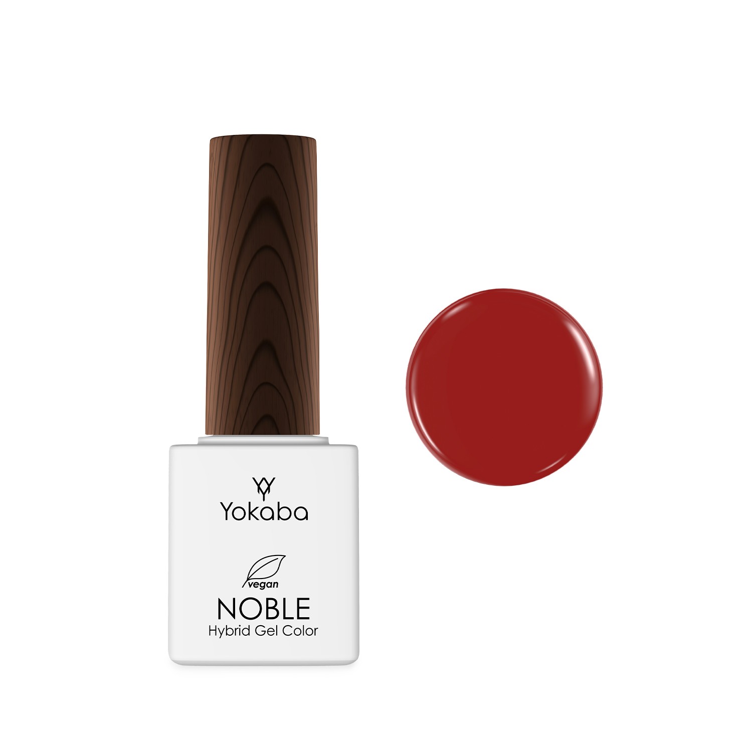 38 Red Rush - lakier hybrydowy NOBLE HYBRID GEL COLOR COAT UV/LED 7 ml