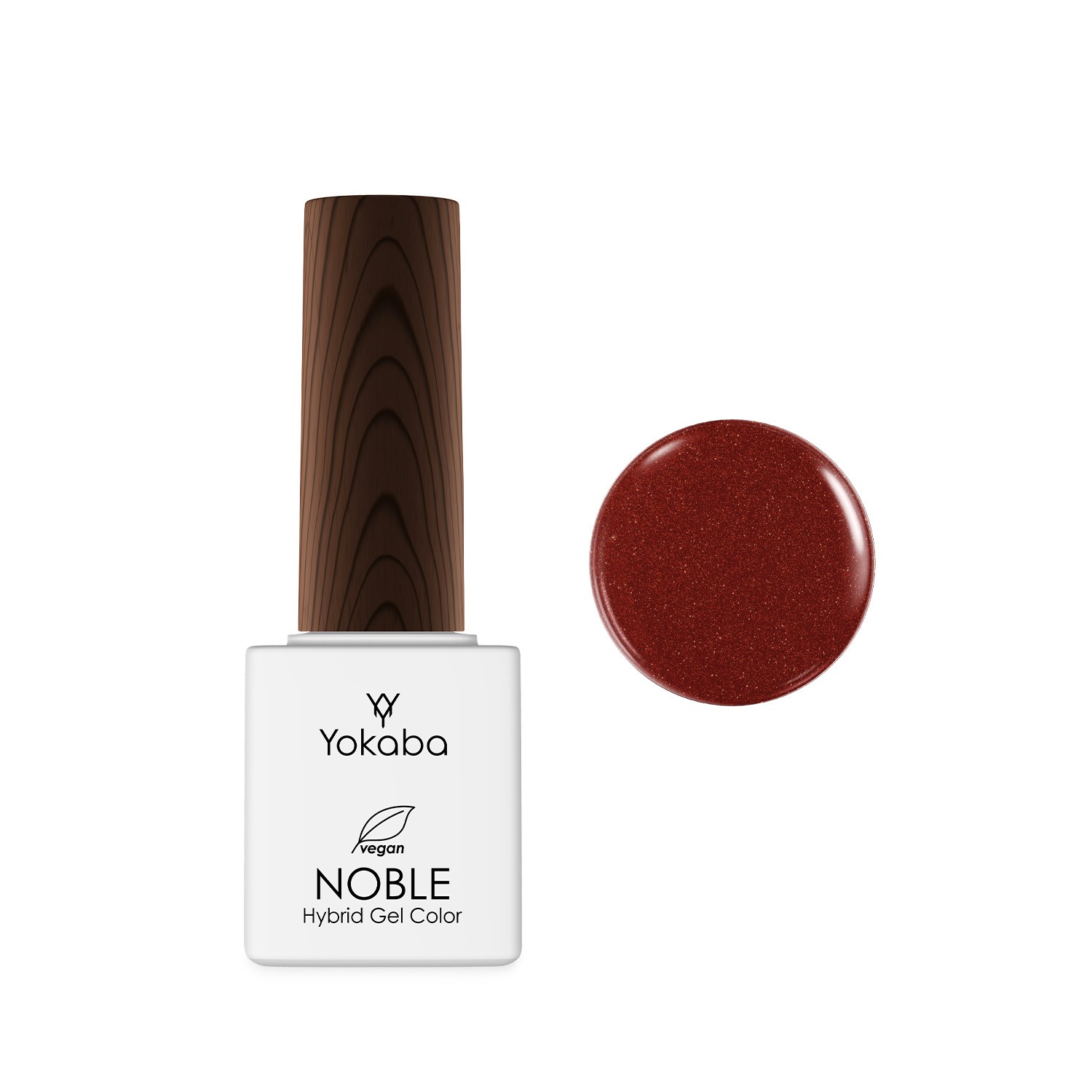 35 Moulin Rouge - lakier hybrydowy NOBLE HYBRID GEL COLOR COAT UV/LED 7ML