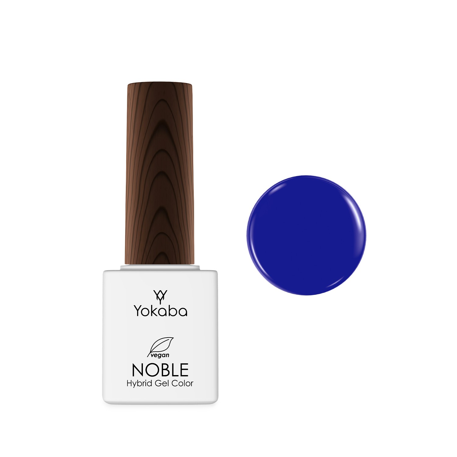 24 Deep Blue - lakier hybrydowy NOBLE HYBRID GEL COLOR COAT UV/LED 7ML
