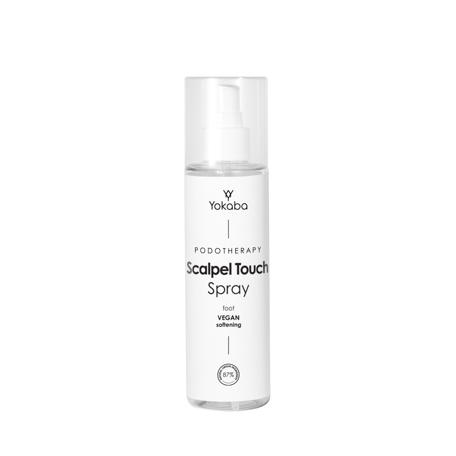 Scalpel Touch Spray Foot Vegan Softening Podotherapy Yokaba 200 ml
