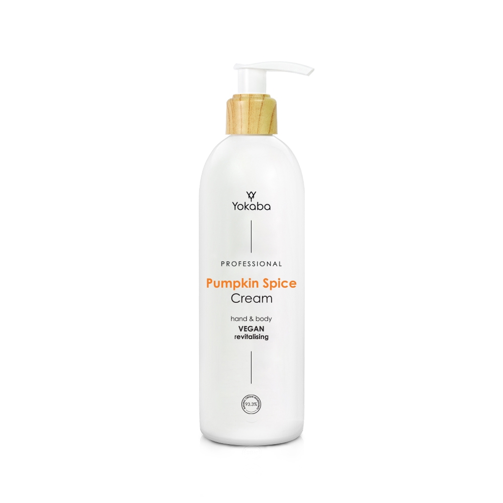Pumpkin Spice Hand&Body Cream Vegan Revitalising Professional Yokaba 240 ml