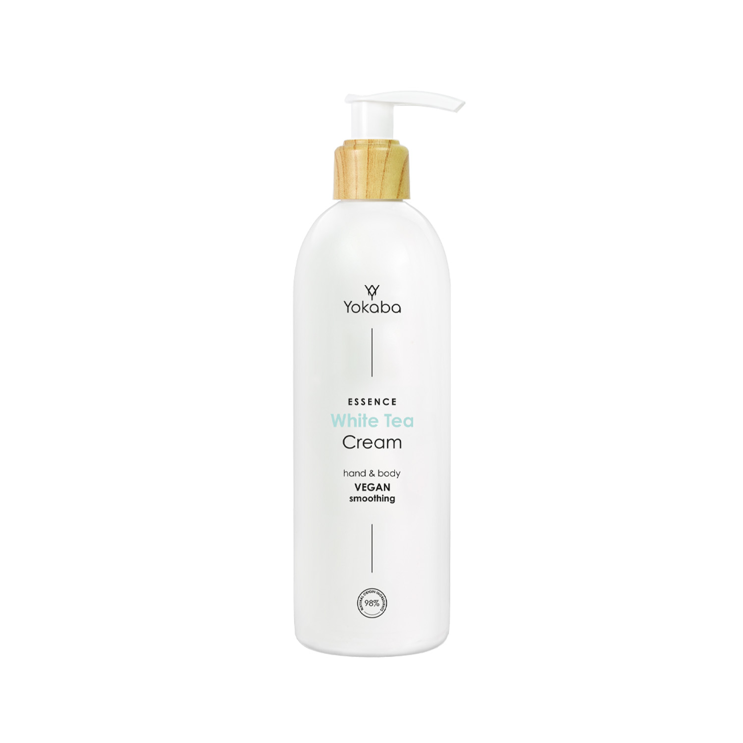 White Tea Cream hand&body vegan smoothing Essence Yokaba 240 ml