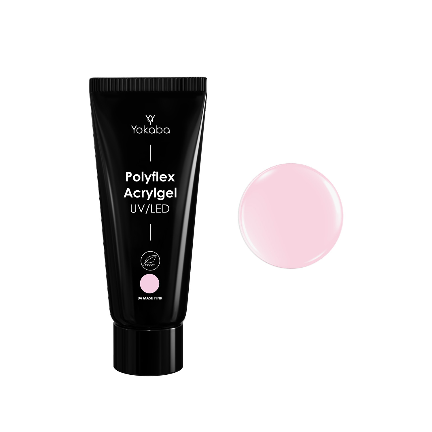 04 Mask Pink Acrylgel Polyflex Yokaba 60 g