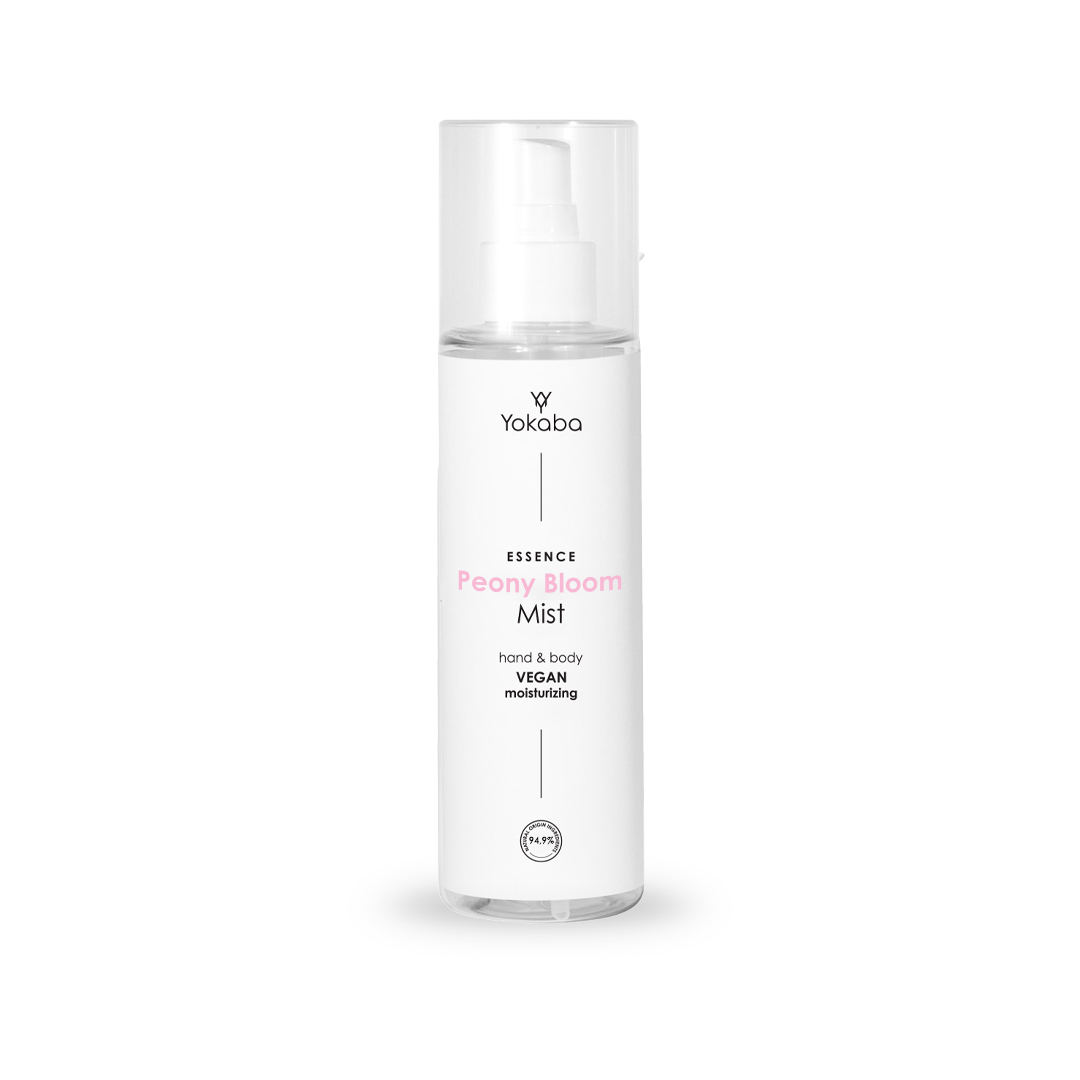 Peony Bloom Mist Body & Hair vegan moisturizing Essence Yokaba 200 ml