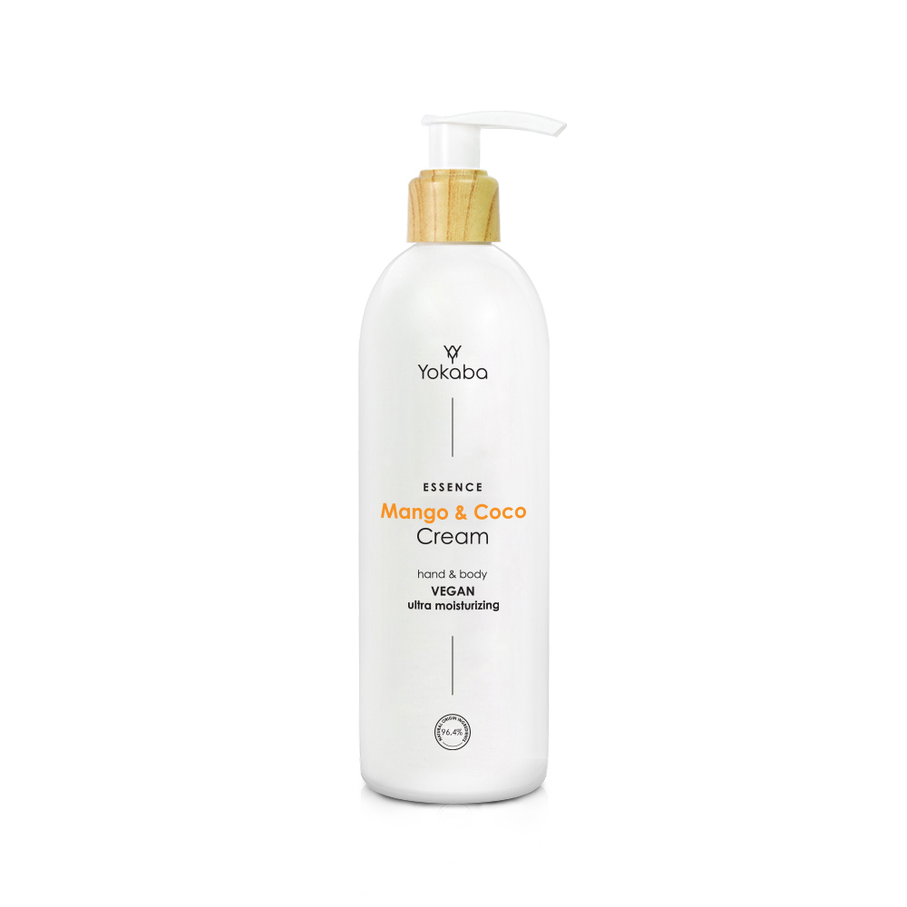 Mango&Coco Cream Hand&Body Vegan Ultra Moisturizing Essence Yokaba 240 ml