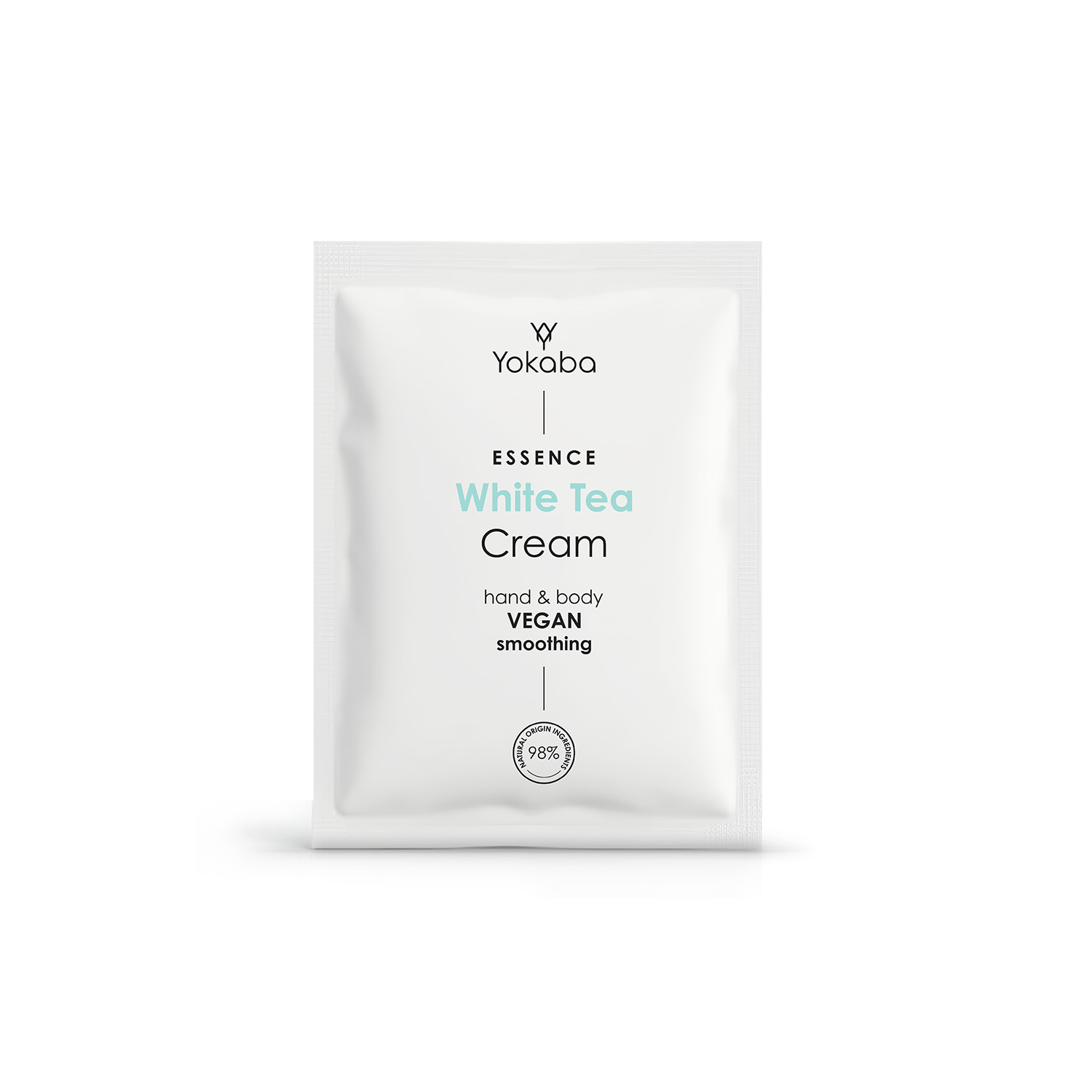 White Tea Cream hand&body Vegan smoothing Essence Yokaba - saszetka 2 ml