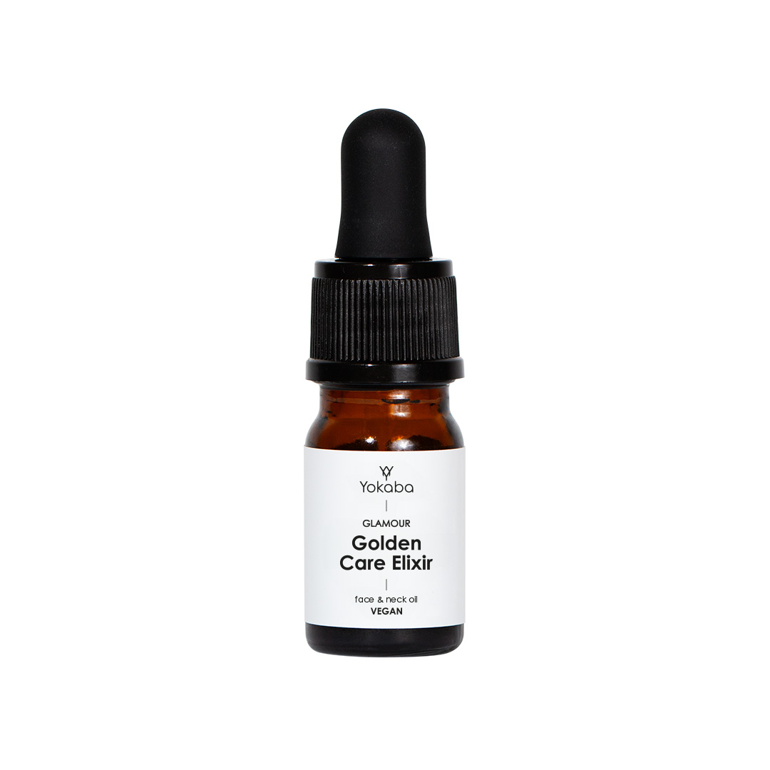 Golden Care Elixir face&neck Oil Vegan Glamour Yokaba 4 ml