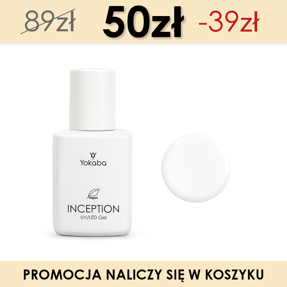 04 CRYSTAL WHITE - INCEPTION UV/LED GEL 30 ml