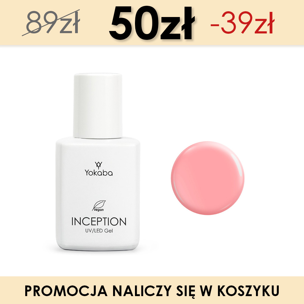 14 EVENING PINK - INCEPTION UV/LED GEL 30 ml