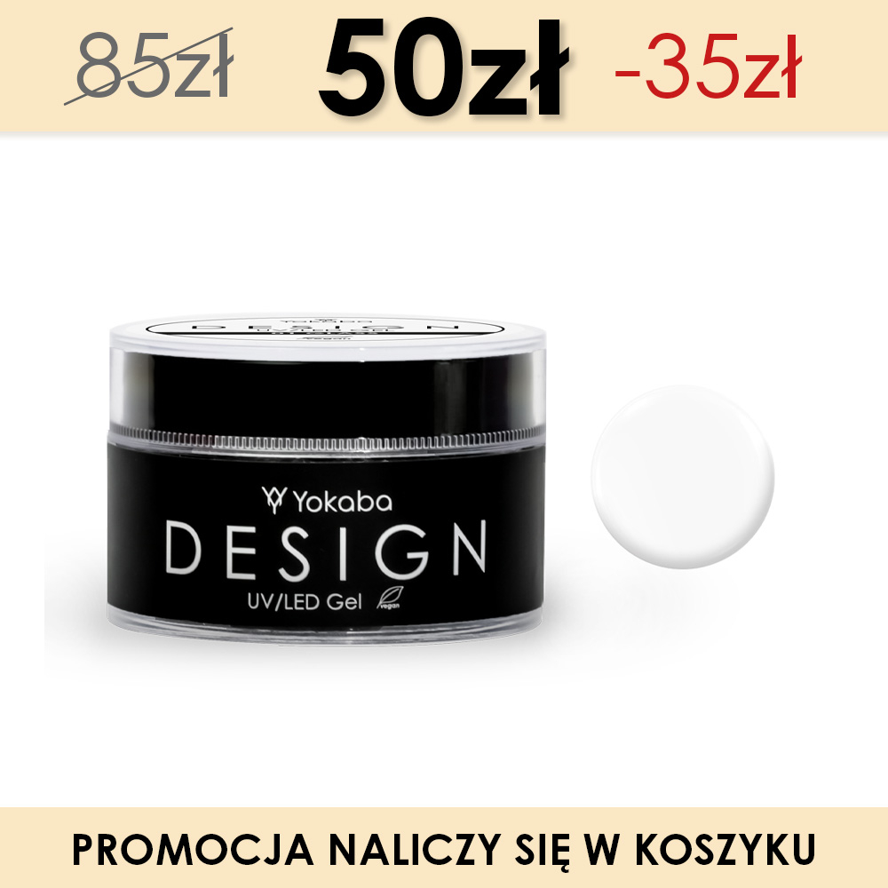 02 SNOW WHITE - DESIGN UV/LED GEL 50 ml