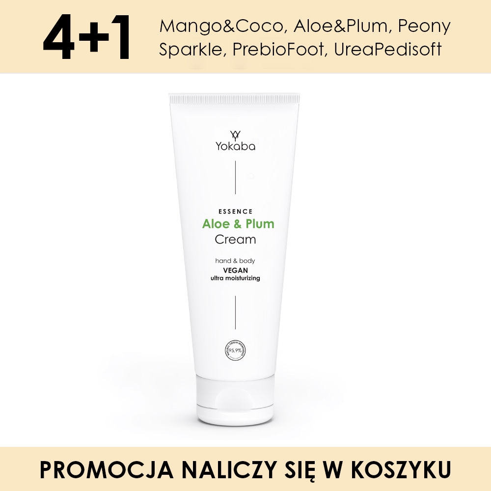 Aloe&Plum Professional Cream Hand&Body Vegan Yokaba 75 ml