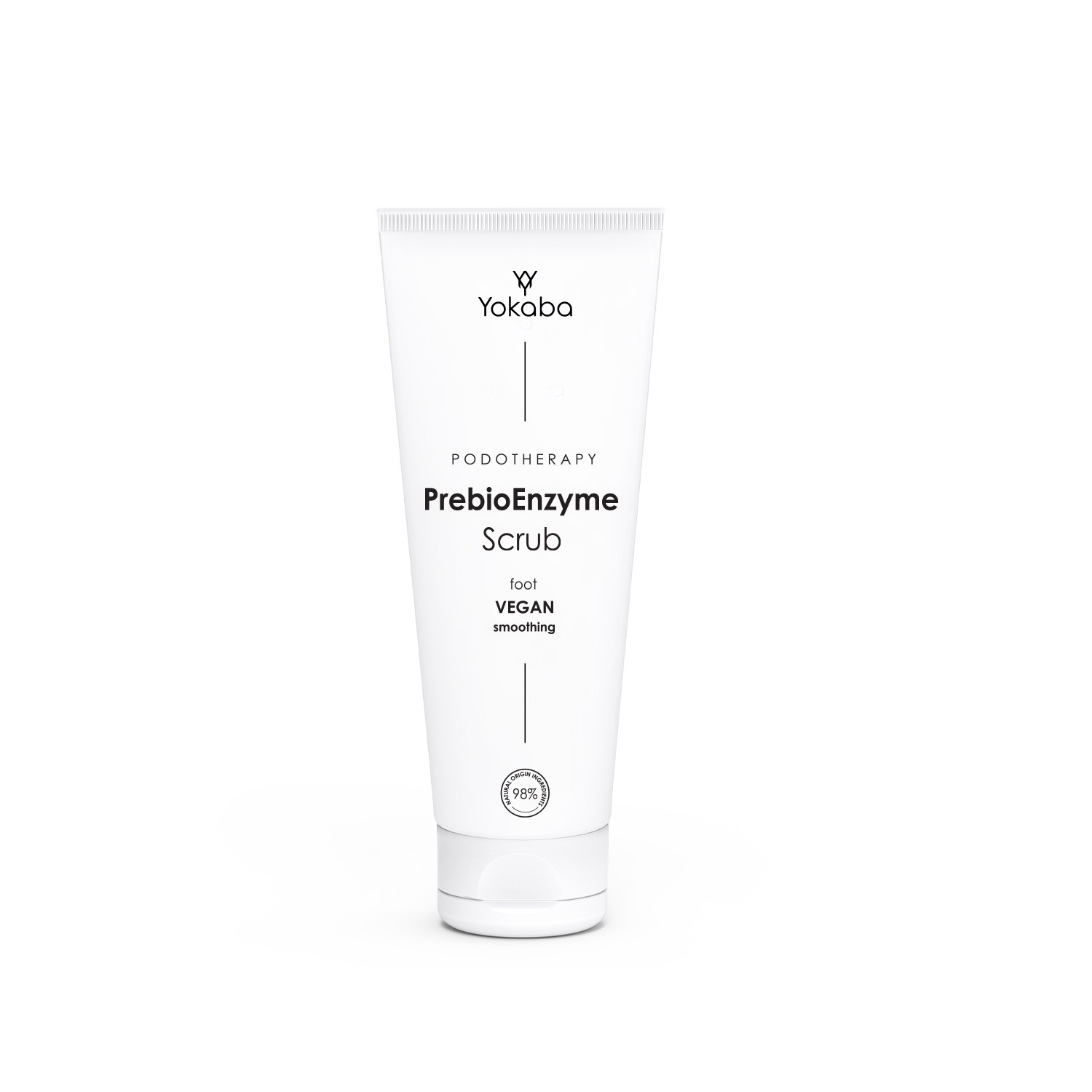 PrebioEnzyme Scrub Foot Vegan Smoothing Podotherapy Yokaba 75 ml