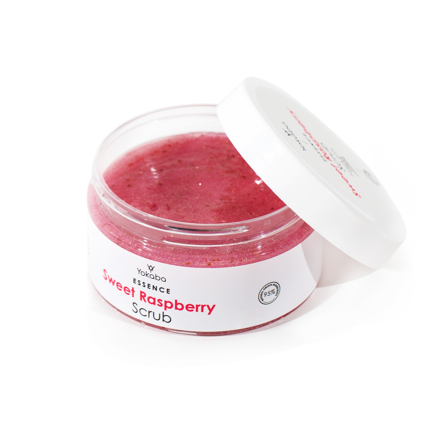 Sweet Raspberry Scrub Essence Yokaba 250 g