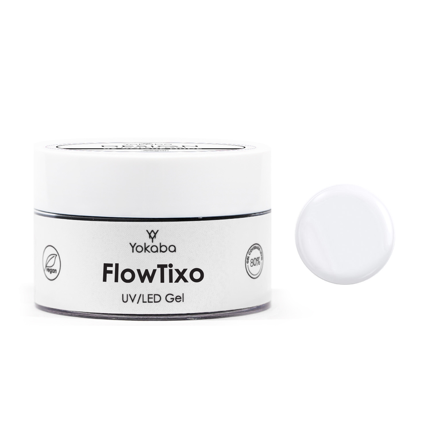 01 Milky FlowTixo UV/LED Gel  - Yokaba 50g