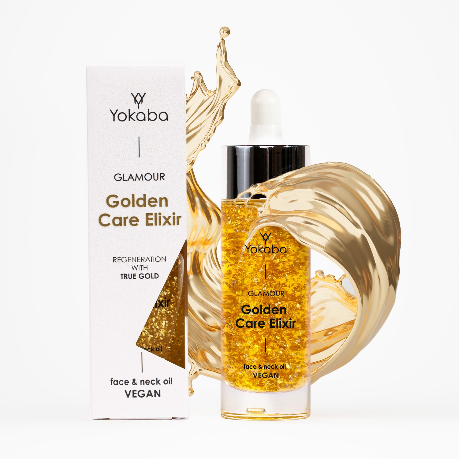 Golden Care Elixir Glamour Face&Neck Oil Yokaba 30 ml