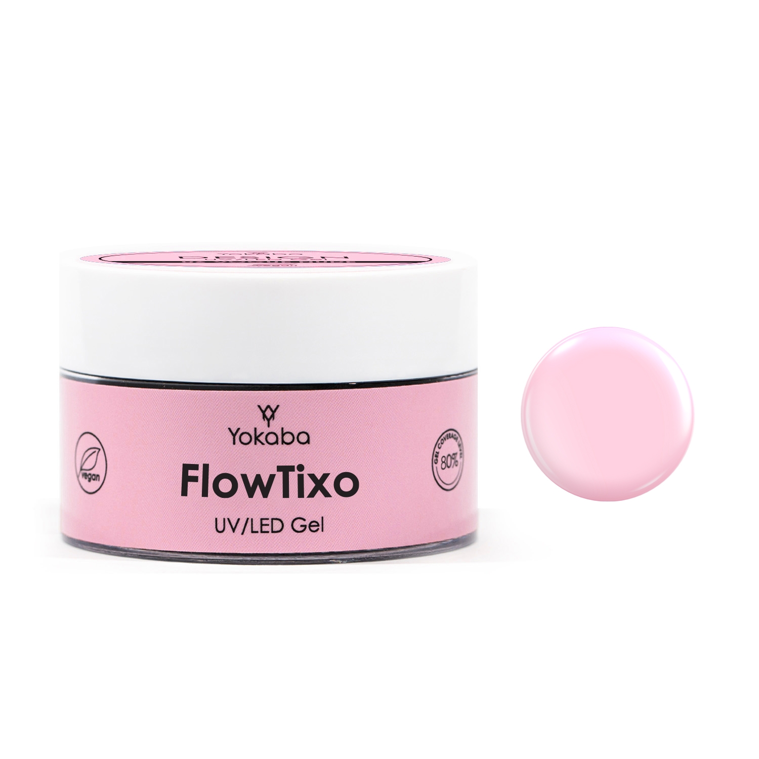 04 Mask Pink FlowTixo Gel UV/LED  - Yokaba 50 g