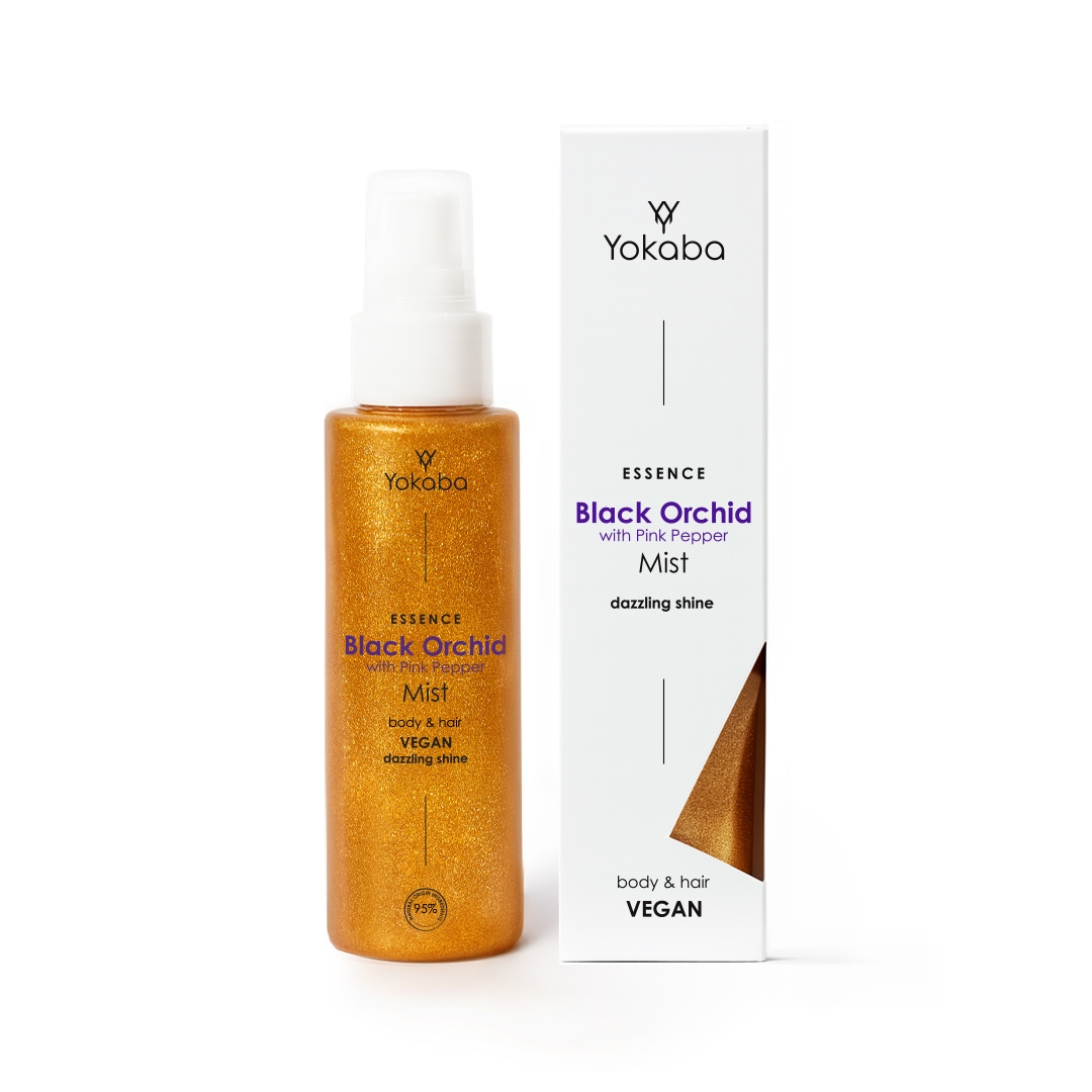 Black Orchid with pink pepper Mist Hand & Body Sensual Essence Yokaba 100 ml