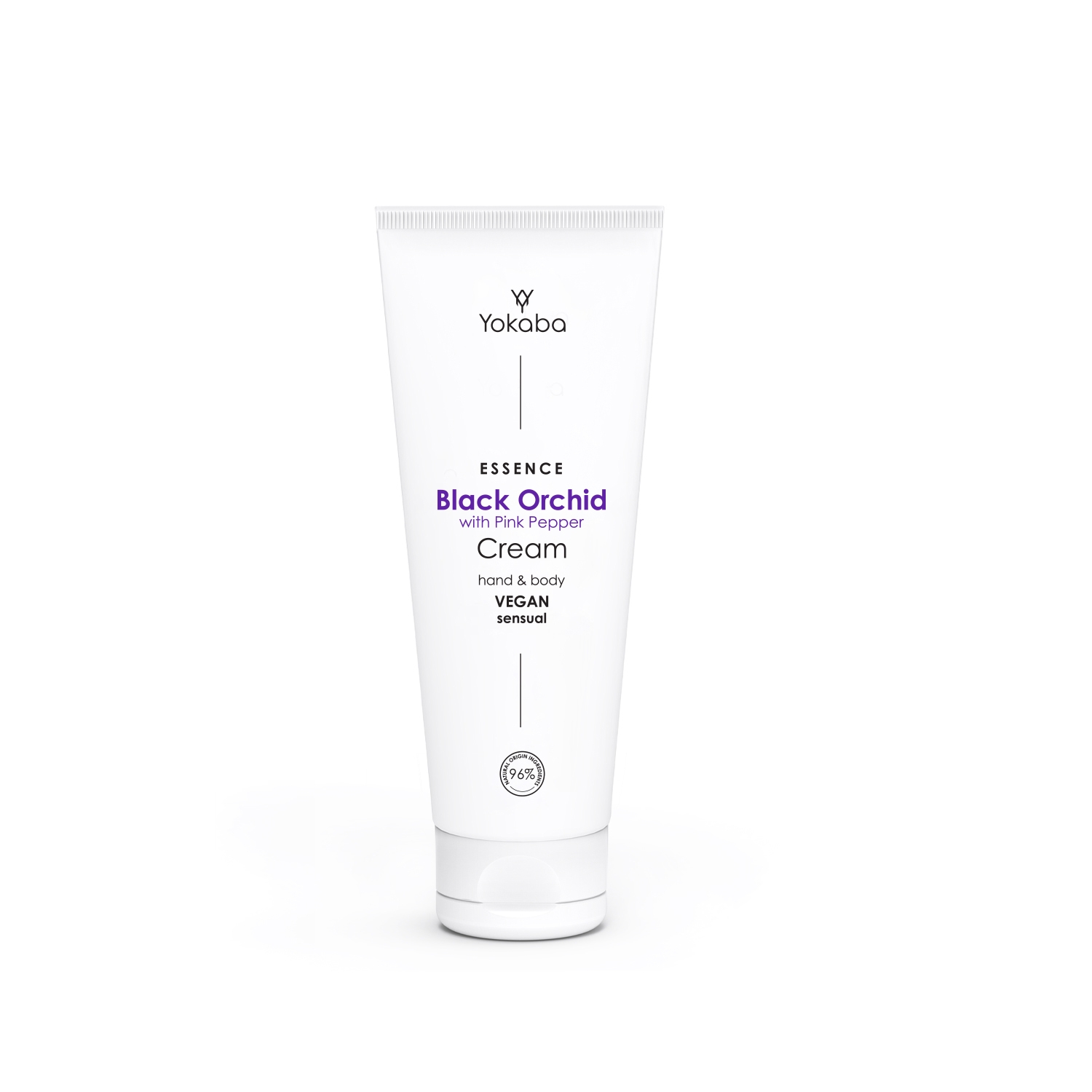 Black Orchid with pink pepper Cream hand&body vegan ultra moisturizing Essence Yokaba 75 ml