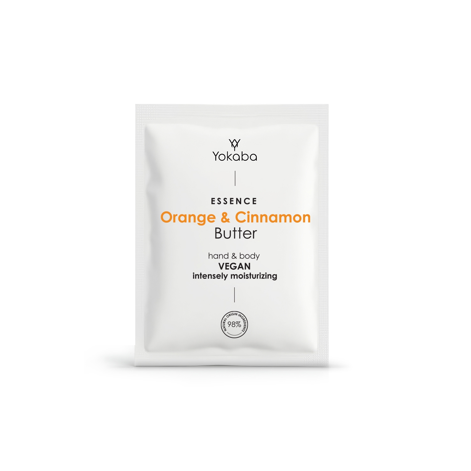 Orange and Cinamon body vegan ultra moisturizing Essence Yokaba - saszetka 2 ml