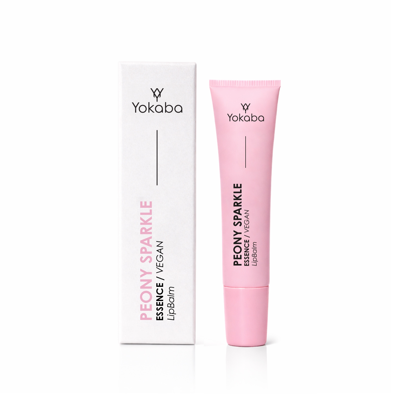 Peony Sparkle Essence Vegan Lip Balm Yokaba 15ml