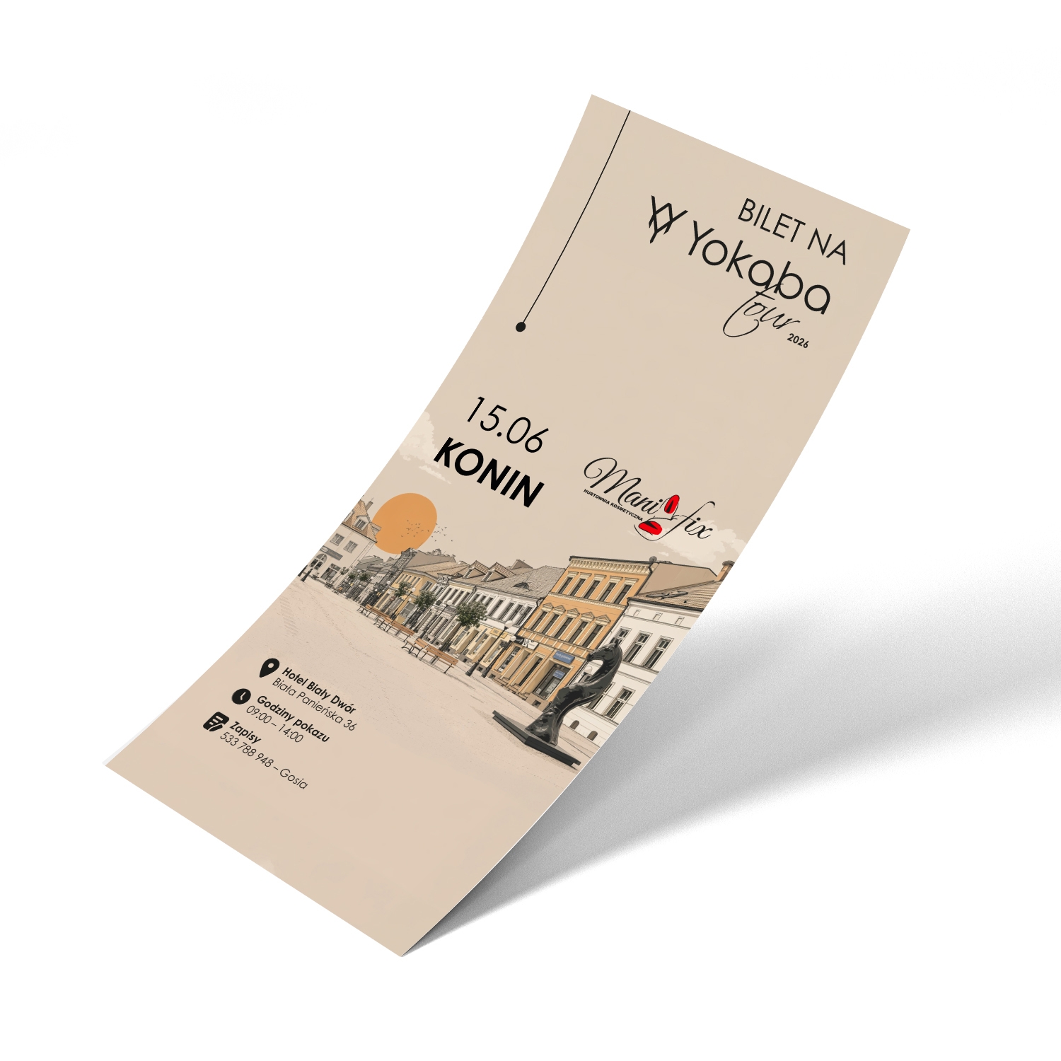 E-bilet YOKABA TOUR 2026 – Pokaz szkoleniowy 15.06.2026