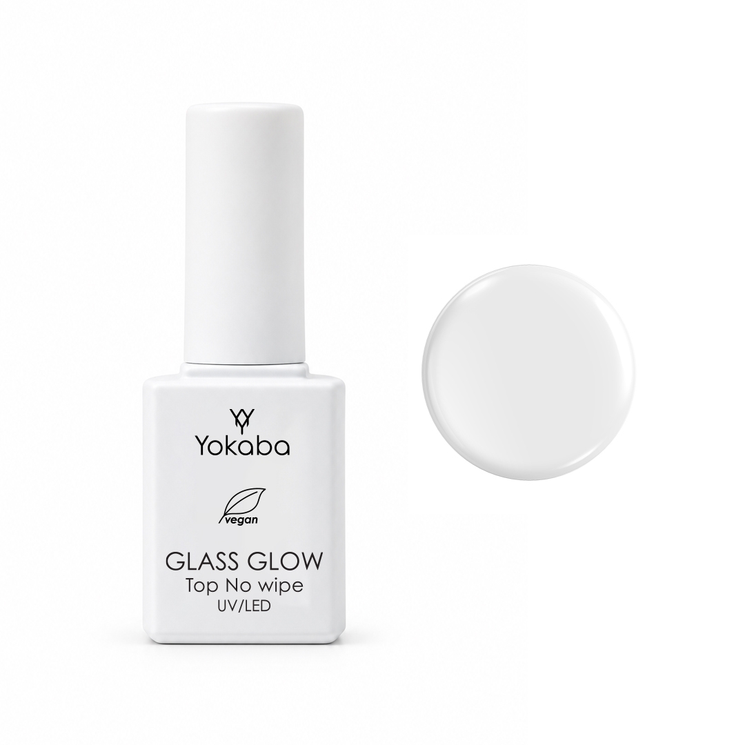 Glass Glow Top No Wipe uv/led 7ml