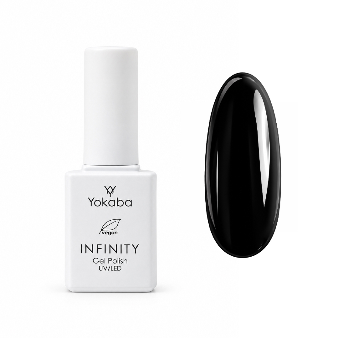 Infinity Gel Polish uv/led Yokaba 7ml - 02 Black Diamond