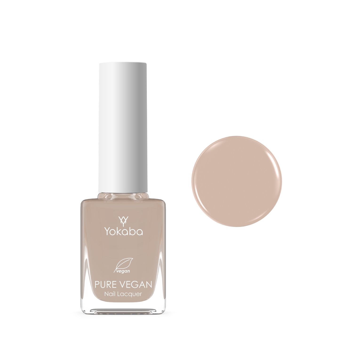 07 Office Beige lakier klasyczny PURE VEGAN NAIL LACQUER 10 ML