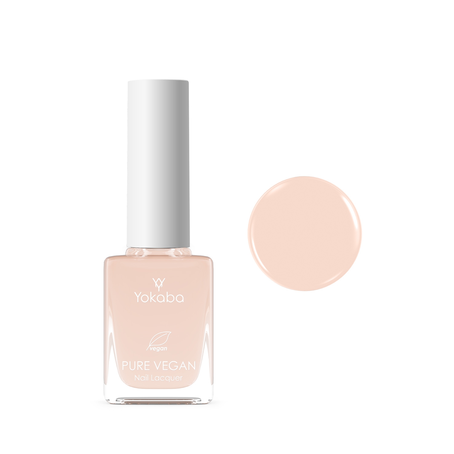 72 Pale Pink lakier klasyczny PURE VEGAN NAIL LACQUER 10 ml