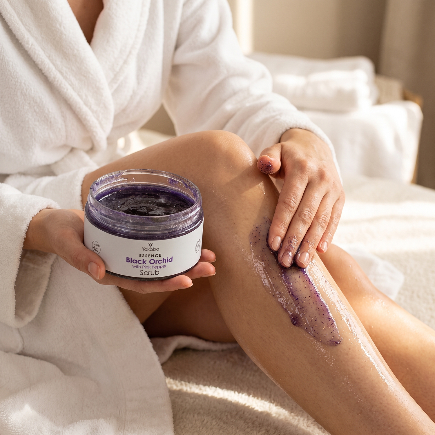Black Orchid Scrub – peeling do ciała Yokaba