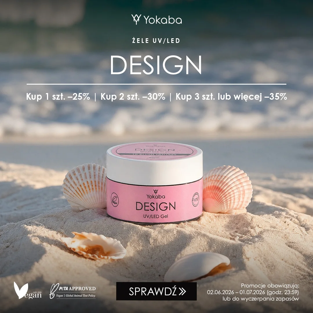 Design żele samopoziomujące Yokaba