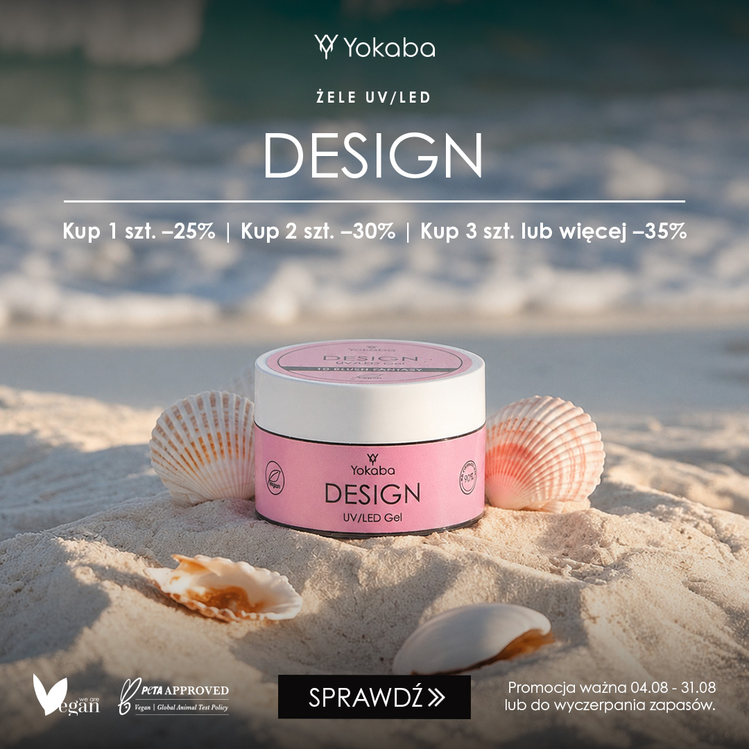 Design żele samopoziomujące Yokaba