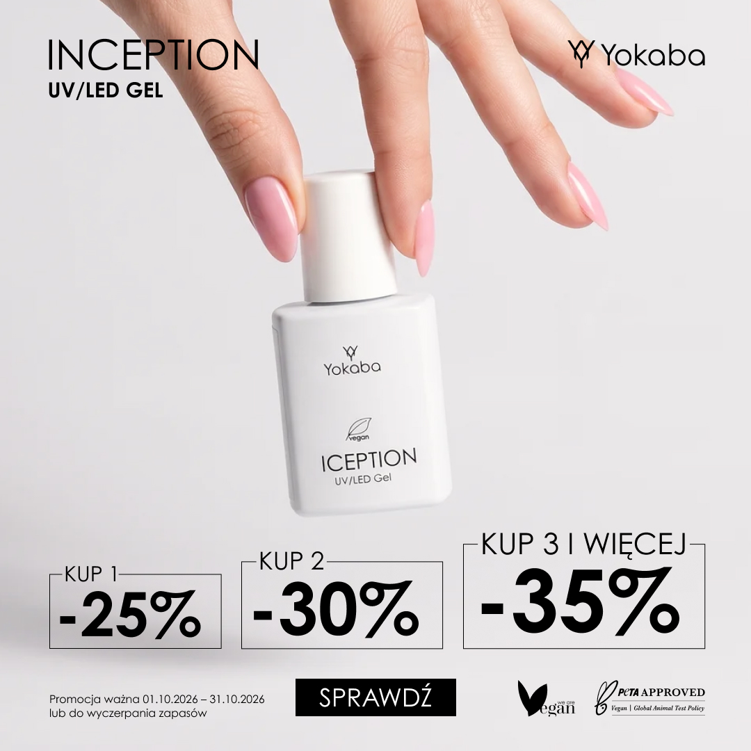Inception żele w pędzelku Yokaba